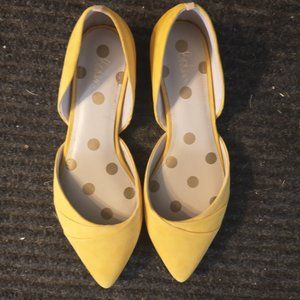 Size 37.5 Boden suede flats